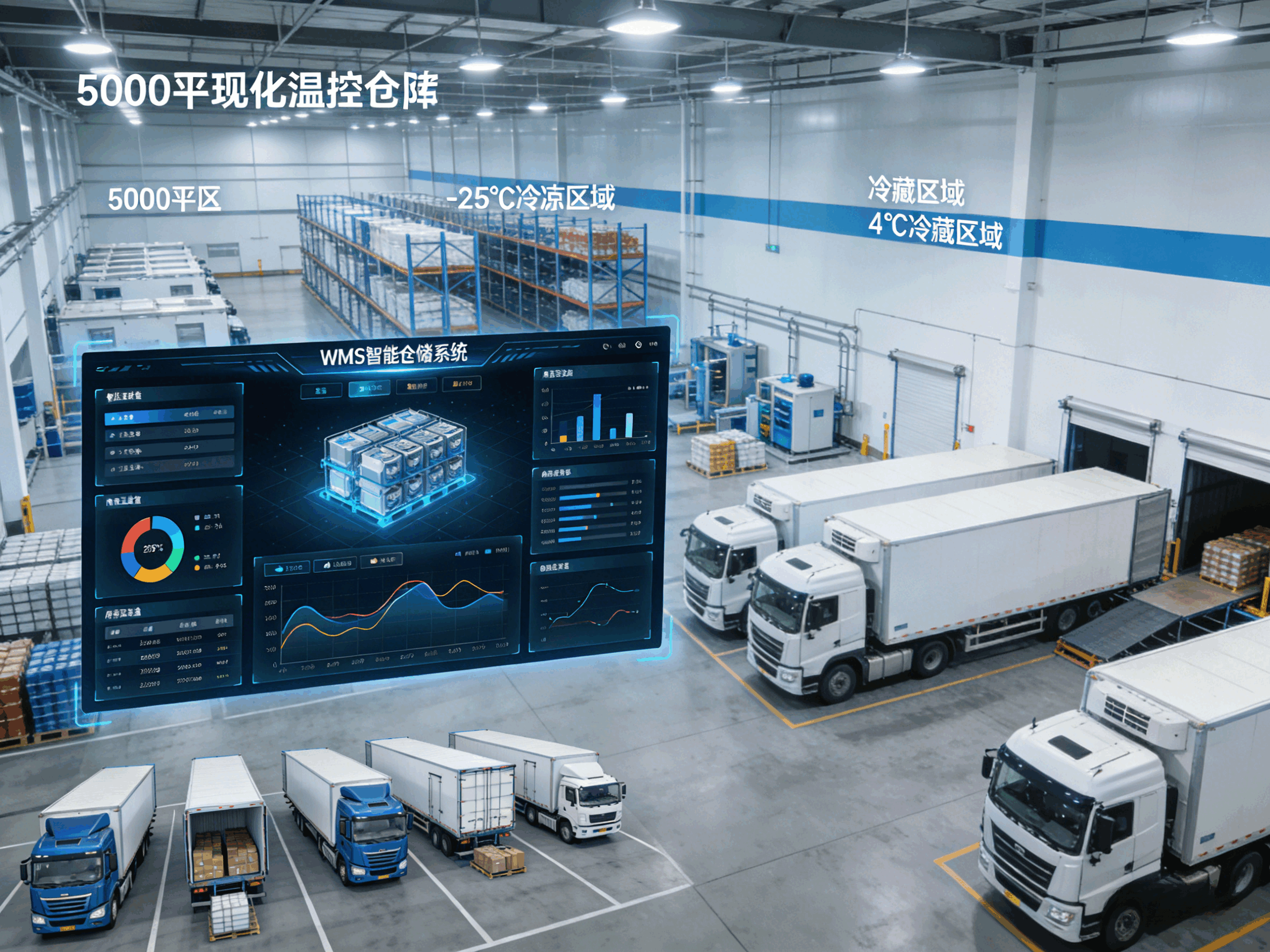 智能化温控仓储物流
